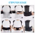 instructions-steps-for-usage Demonstrative instructions on how to put on and use the back brace.